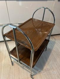Carrello Portavivande Pieghevole Vintage