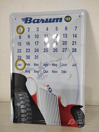 Calendario in metallo "Barum"