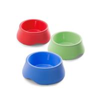 Set 3 pezzi ciotole in plastica per cani e gatti