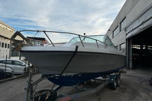 Barca 8m con motore Volvo Penta rifatto e carrell