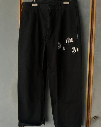 Pantaloni Palm Angels neri tg.50 in cotone