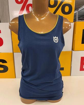 Canottiera in cotone donna Husqvarna