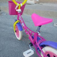 Bicicletta bambina Minnie Disney rosa