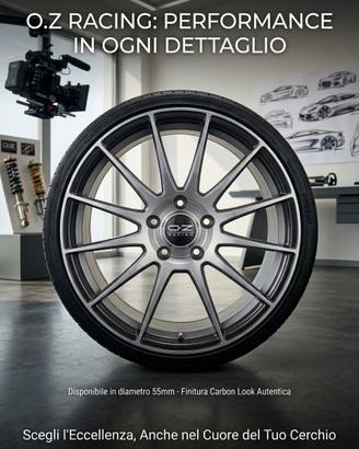 Coprimozzo OZ Racing Carbonio  Borchia Cerchi