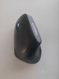 Mouse verticale ergonomico wireless per mancini 