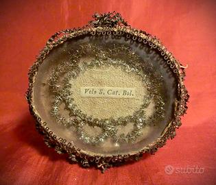 RELIQUIA "VELO S. CATERINA DA BOLOGNA" - 1700