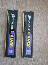 RAM CORSAIR DDR2 2X1 GB
