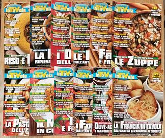 Lotto 12 riviste  In Tavola (Supp. TV S&C) 98>2001