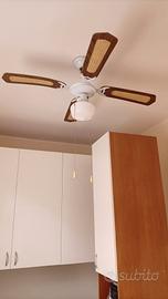  Ventilatore da soffitto con lampada