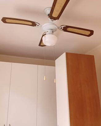  Ventilatore da soffitto con lampada