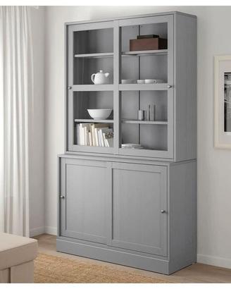 Set componibile HAVSTA Ikea + piano in vetro