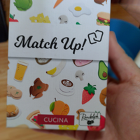 Gioco da tavolo di carte Match Up ed. Cucina