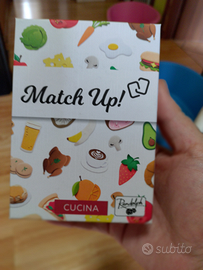 Gioco da tavolo di carte Match Up ed. Cucina