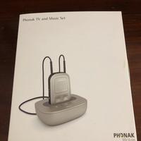 Phonak tv and music set  euro 50