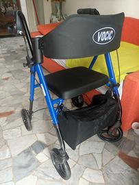 VOCIC deambulatore per anziani 4 ruote