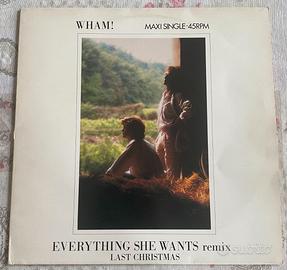 Wham! Last Christmas + Everything she wants vinile