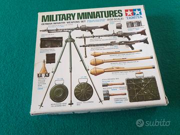 TAMIYA Miniature militari Seconda Guerra Mondiale.