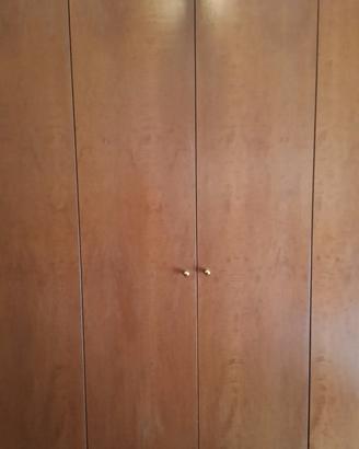 armadio a sei ante in legno 