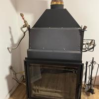 Idrocamino/ termocamino a legna