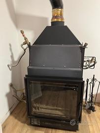 Idrocamino/ termocamino a legna