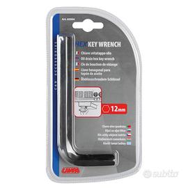 Chiave svitatappo olio Esagonale maschio 12mm