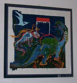 Quadro schifano mario