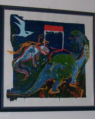 Quadro schifano mario