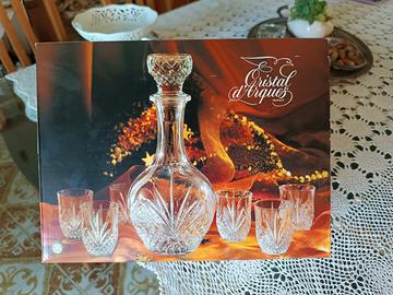 servizio cristallo vintage Cristal D'Arques Paris