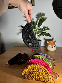 Porta occhiali uncinetto