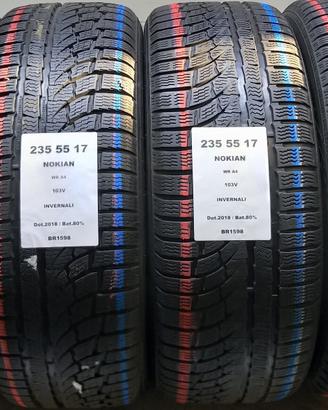 4 GOMME 235 55 17 NOKIAN BR1598