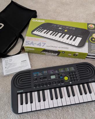 Mini tastiera elettronica musicale Casio SA-47