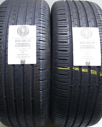 2 GOMME 225 55 17 CONTINENTAL A77078