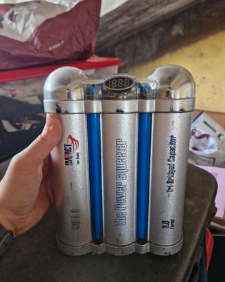 condensatore 3 farad impact impianto hi fi car