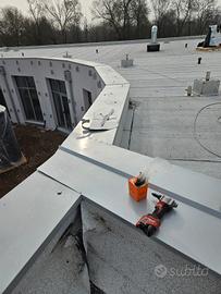 Catramista, lattoniere, Manutenzione tetti