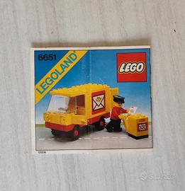 Lego Post office Van ,Mail Truck 6651 . Ann  1982.
