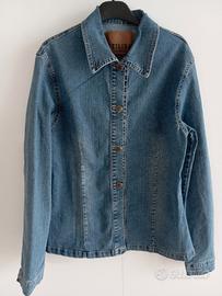 Giacca-camicia jeans donna