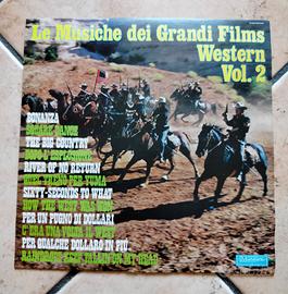 Musiche Grandi Film Western vinile prima stampa