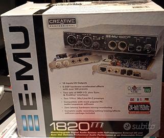 Scheda audio Emu 1820m