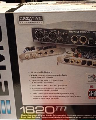 Scheda audio Emu 1820m