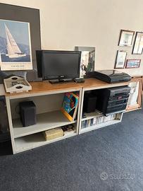 Mobili porta  tv e stereo in ferro