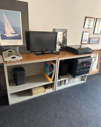 Mobili porta  tv e stereo in ferro