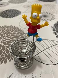 Bart Simpson Porta Uovo in Metallo, collectable