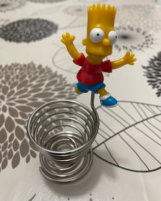 Bart Simpson Porta Uovo in Metallo, collectable