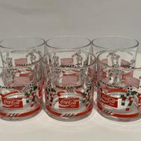 Bicchieri Coca-Cola Mondiale Italia 90– set da 6