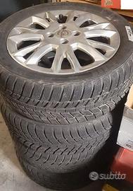CERCHI LEGA OPEL 16" e/o GOMME 205/50 R16