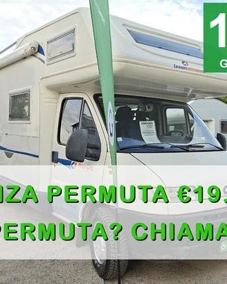 CAMPER CI DUCATO MANSARDATO 7 POSTI DOPPIA DINETTE