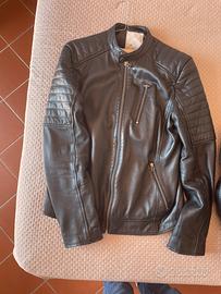 Giacca di pelle estiva