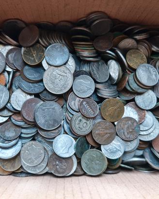 Lotto di  5 kg di monete del Regno