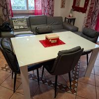 Tavolo Allungabile marca RIFLESSI Ferro e Vetro