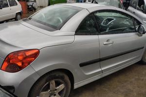 RICAMBI PEUGEOT 207 CABRIO ANNO 2007 CIL. 1.6 BENZ